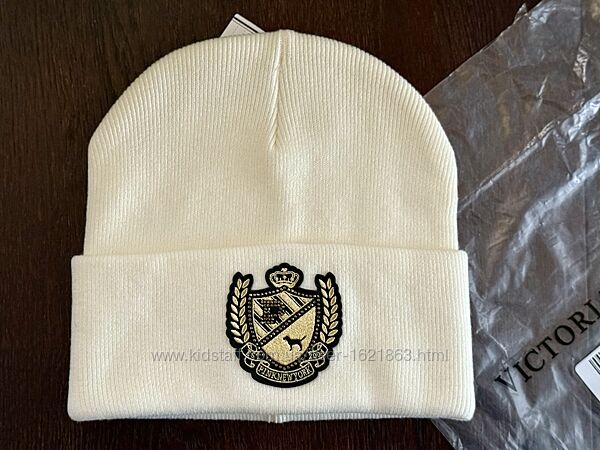 Шапка Victoria&acutes Secret PINK Rib Knit Beanie