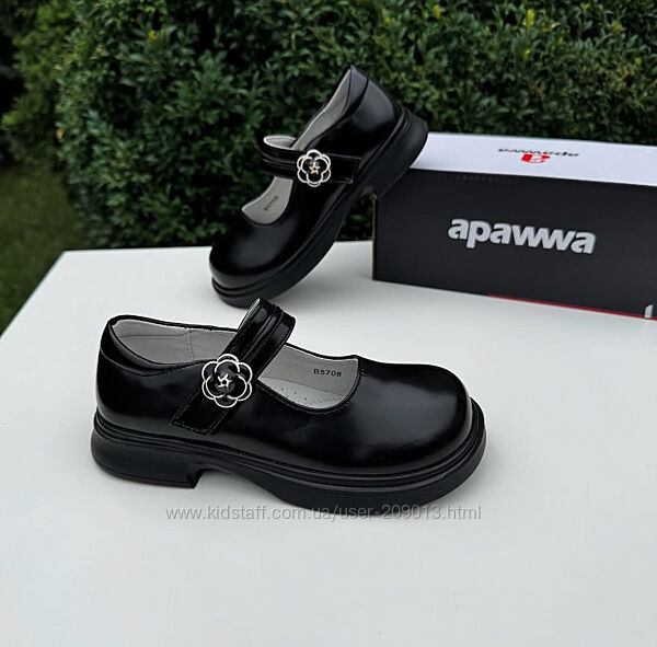 Нарядні туфельки дівчаткам від бренду Apawwa 28 29 30