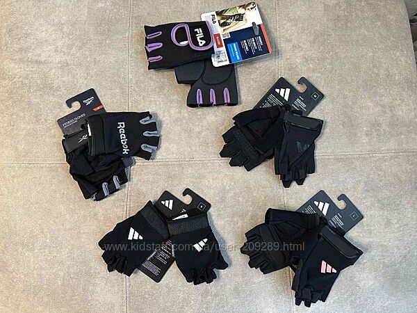 Жіночі рукавички для фітнесу adidas, fila m/l