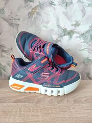 Skechers Flex-Glow кросівки хлопчачі 29 розмір синьо-червоні