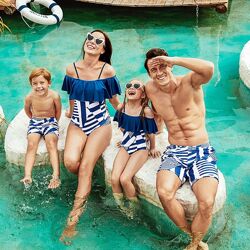 Семейный купальник шорты плавки семейный образ