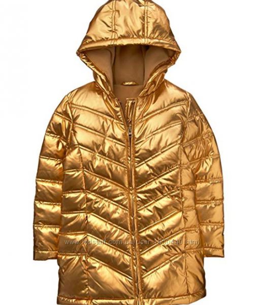 Золотая куртка парка на флисе еврозима  Crazy8 Размер  S. L. XL