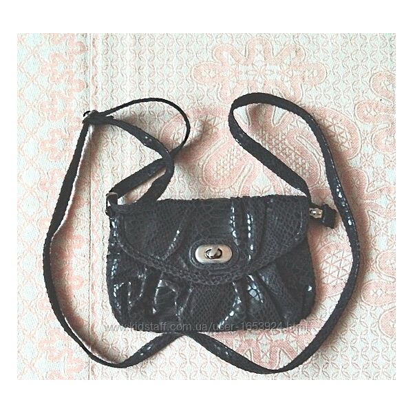 Красивая мягкая нарядная сумочка кросс-боди, Н&M, 21Х14см