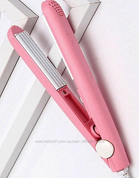 Дорожная мини плойка-гофре для прикорневого объема волос