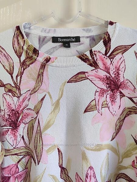  Красивый джемпер лонгслив  XL/48-50, Bonmarche