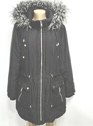 Классная теплая удлиненная куртка парка, Peacocks, 16/XXL/50-52