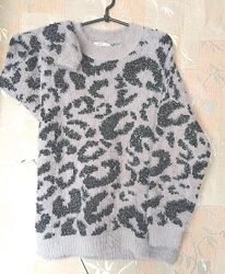 Красивый плотный пушистый джемпер свитерXL/50-54, Next