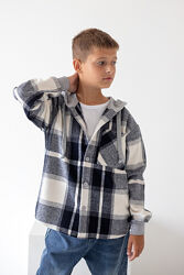 Сорочка байкова з капюшоном тепла 134-164 Кольори 