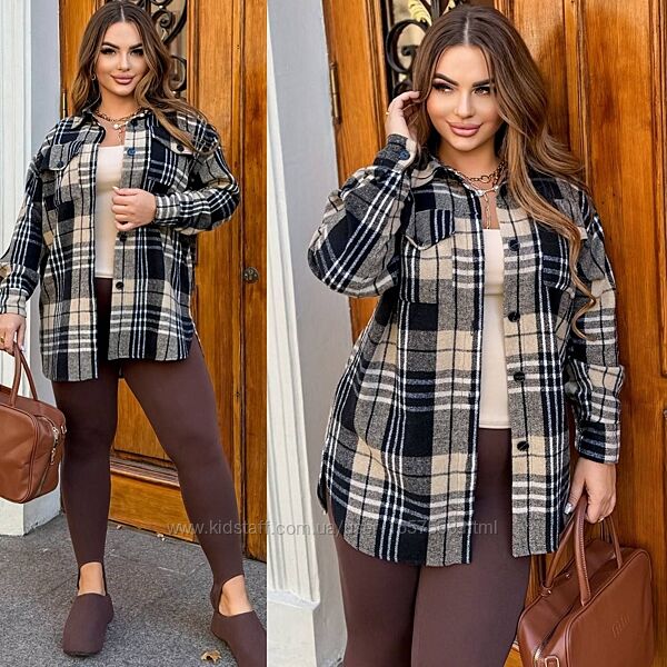 Сорочка утеплена байка 50-52, 54-56, 58-60