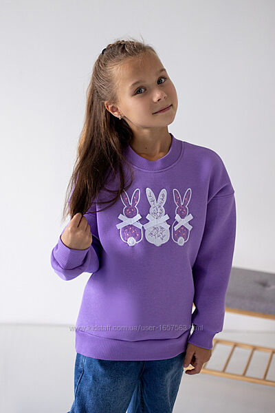 Світшот батнік для дівчаток 104-128рр