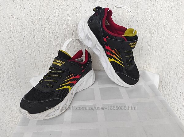 Кроссовки светящие Skechers thermo-flash2 s-lights р.31