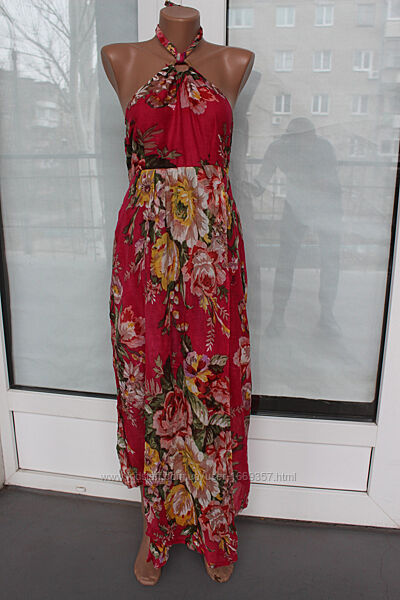  Сарафан женский летний малиновый П1042 Уценка читайте описание