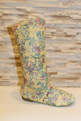 Сапоги летние женские Б383