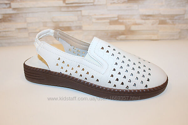 Босоніжки жіночі бежеві натуральна шкіра Б1688