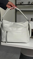Сумка жіноча біла код 7-712