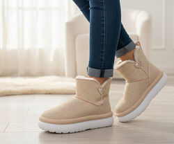 Уггі жіночі зимові бежеві С445 Уцінка читайте опис