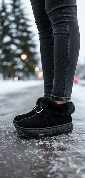 Уггі жіночі зимові чорні С454