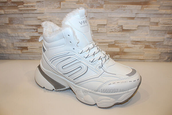 Черевики жіночі зимові білі С456