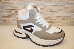 Черевики жіночі зимові бежеві С460