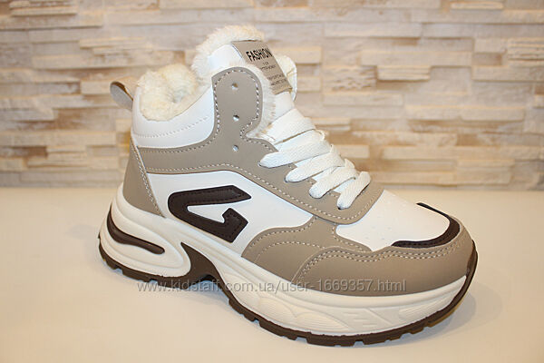 Черевики жіночі зимові бежеві С460