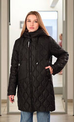 Куртка жіноча зимова чорна П1078