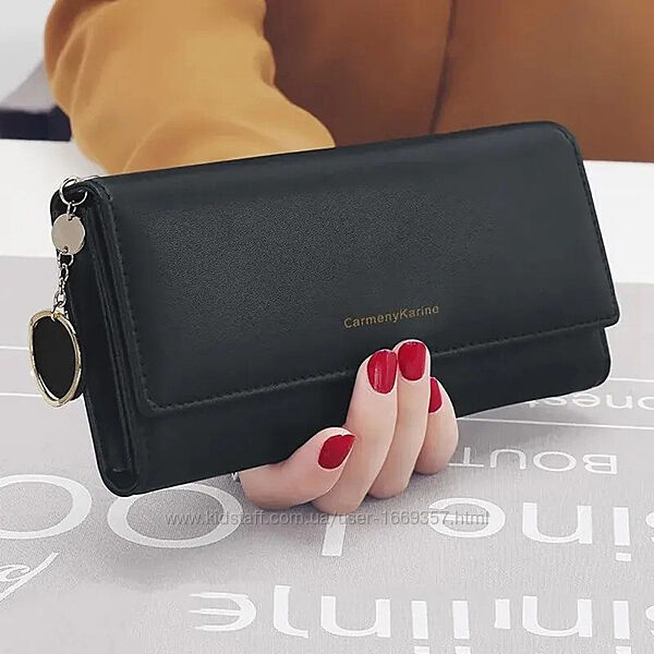 Гаманець жіночий чорний код 280