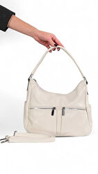 Сумка жіноча біла код 7-710