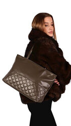  Сумка жіноча сіра код 7-6340