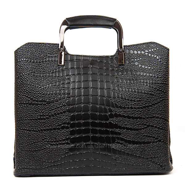 Жіноча сумка чорна натуральна шкіра код 25-1540