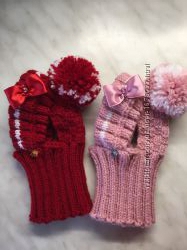 Шапка для собачки. Шапка для йорка, той, чихуахуа.