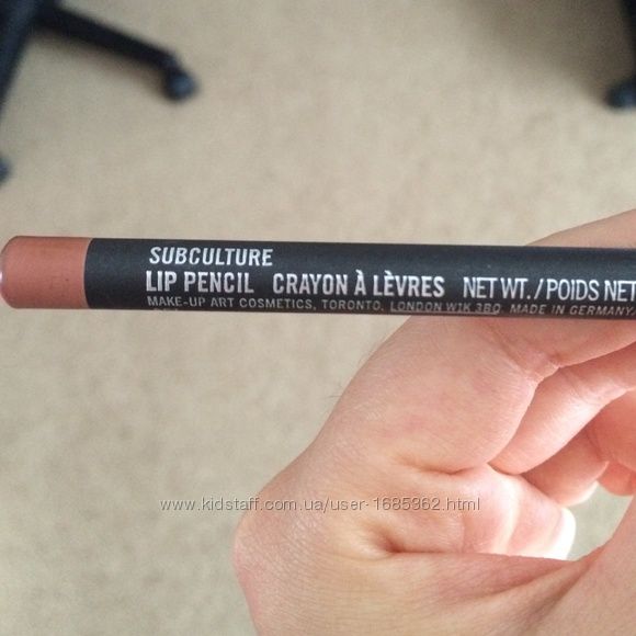 MAC Карандаш для губ Lip Pencil Subculture, оригинал, США