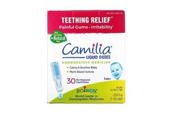 Boiron, Camilia, Камилия, облегчение боли при прорезывании зубов, 30 доз