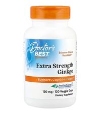 Doctor&acutes Best,  гинкго билоба, ginkgo biloba 120 mg 120 капсул, Iherb