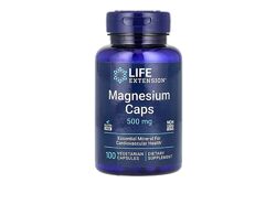 Life Extension Magnesium магний магній 500мг 100 капсул
