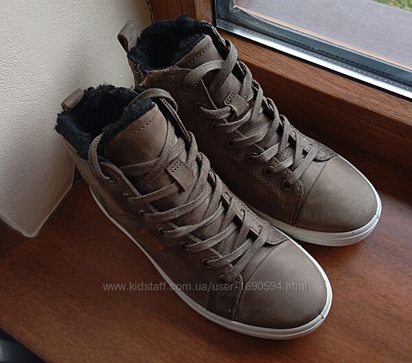 Черевики ecco s7 780073 gore-tex мембрана оригінал нові р.33 нубук 