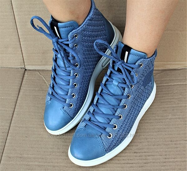 Черевики ecco soft 3 221513 оригінал натуральна шкіра і текстиль р.35,38,41