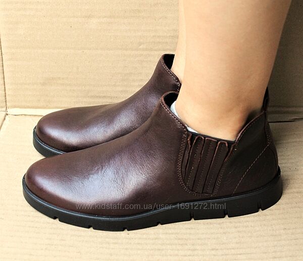 Черевики ecco bella 282173 натуральна шкіра оригінал р.39 нові