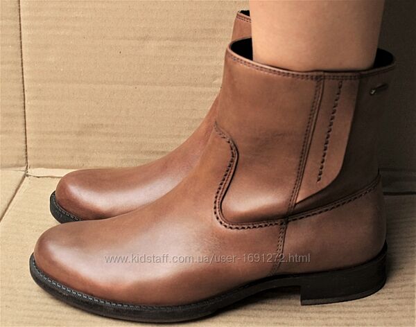 Черевики ecco saunter gore-tex 234743 натуральна шкіра, мембрана оригінал