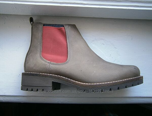 черевики Челсі ecco elaine 244603 оригінал натуральний нубук промаслений