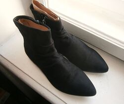 черевики ecco shape pointy 269493 оригінал натуральний нубук р.37 нові