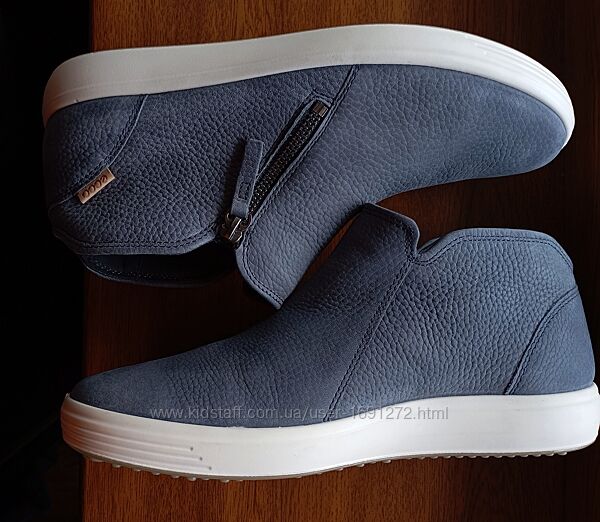 Черевики ecco soft 7 430243 оригінал нові розмір 40 натуральний нубук