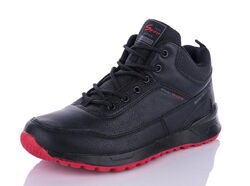 Кроссовки подростковые высокие черные демисезонные ботинки 36-41 