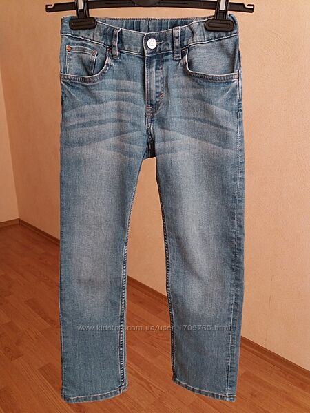Джинсовые штаны, джинсы H&M , рост 128.