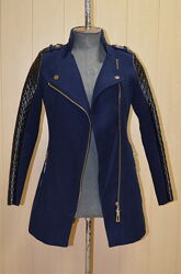 Кашемірова жіноча демісезонна курточка