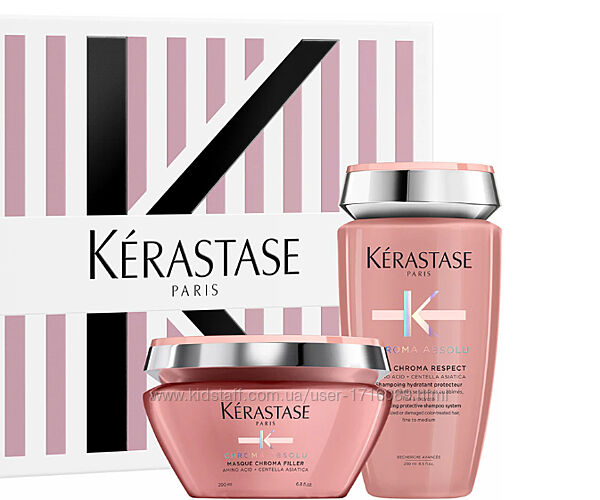 Подарочный набор Kerastase Chroma Absolu Шампунь 250 мл  Маска 200 мл