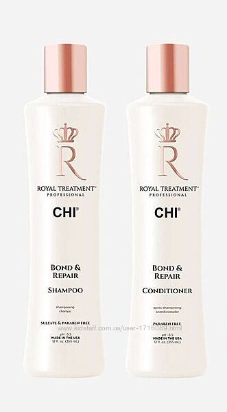 Набір Chi Royal Treatment Bond & Repair шампунь 350 ml  кондиціонер 350 ml