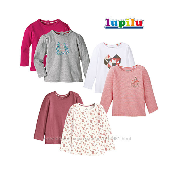 6-12 мес набор регланов для девочки лонгслив кофта футболка длинный рукав