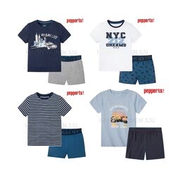 12-14 лет летняя пижама для мальчика домашняя одежда футболка шорты бермуды