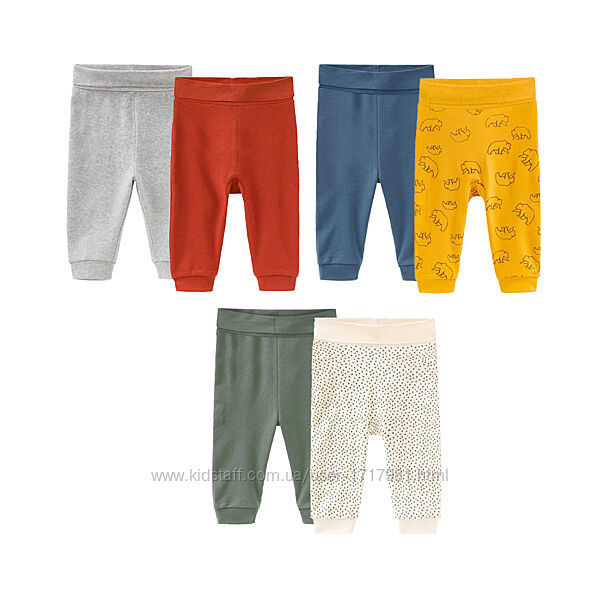 6-12 мес набор штанов для мальчика ползунки штаники штаны пижамные домашние