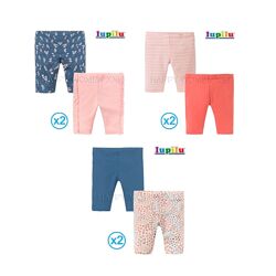 2-6 мес набор лосин капри детские шортики лосины укороченные велосипедки